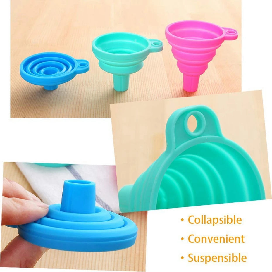 Muti-Sized Collapsible Funnel - FREE SHIPPING