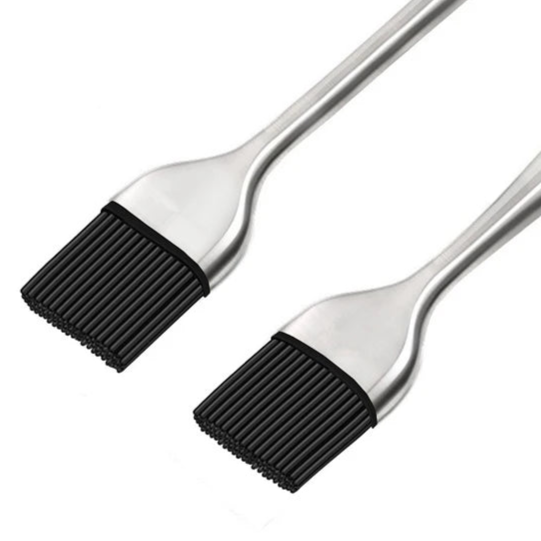 Stainless Steel Silicone Baster Brush BBQ/Oil - FREE SHIPPING