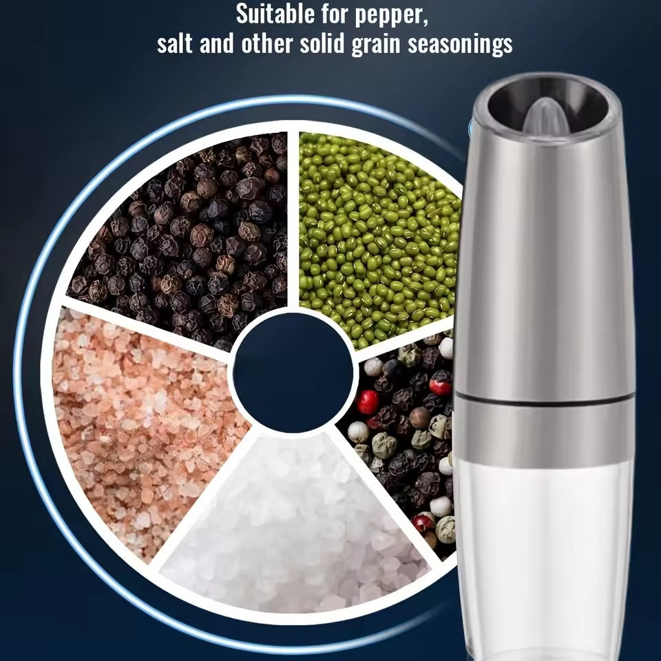 2-Piece Electric Seasoning Grinder Set